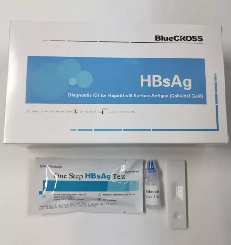 Gepatit B uchun tezkor test (HBsAg)