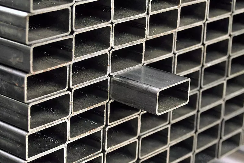 Fasad va ventil tizimlari uchun ruxlangan profil quvur