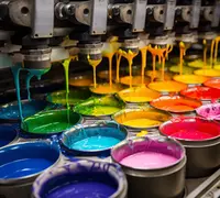 Жидкие краски средних тонов для пигментной печати хлопка/полиэстра "ASIA DYESTUFF" MCHJ