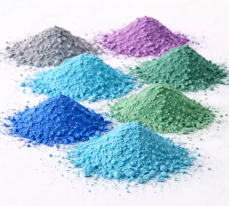 Порошковые краски средних тонов для активной печати хлопка/полиэстра