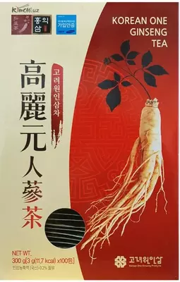 Чай с корейским женьшенем 100 шт (Korean Ginseng Tea)