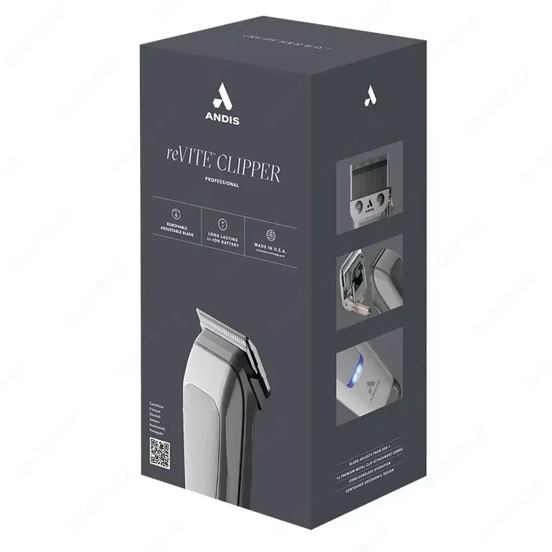 Машинка для стрижки волос Andis reVITE Cordless Clipper White - 1 560 000 сум
