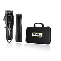 Набор машинок в кейсе Wahl Cordless Combo Super Taper Cordless Black + Beret Stealth 08592-017H