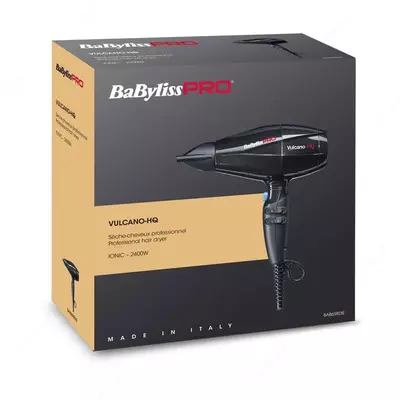 Профессиональный фен BaByliss PRO Vulcano-HQ Ionic BAB6980IE 2400W - 1 095 000 сум / шт