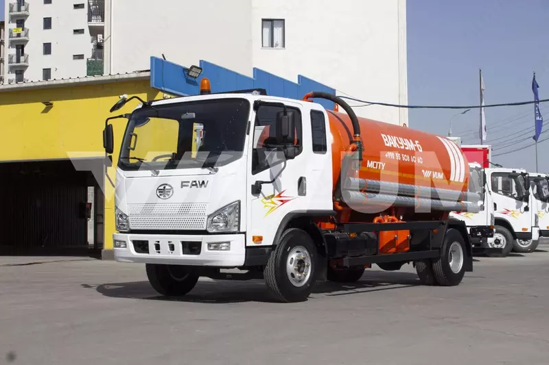 Ассенизационный автомобиль FAW Tiger 6 м³