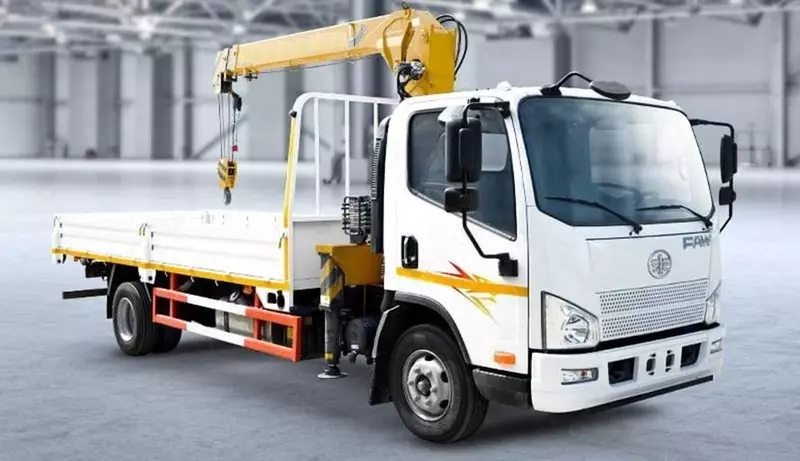 Kran-manipulyator FAW Tiger (5 tonna)