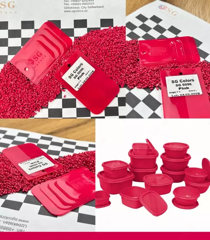 MASTERBATCH Uzbekistan - SG COLORS plastik bo‘yoqlari