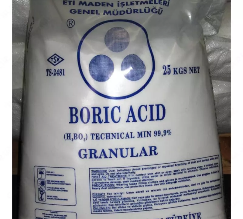 Bor kislotasi, хch (25kg)