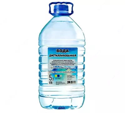 Distillangan suv 5 l, PET