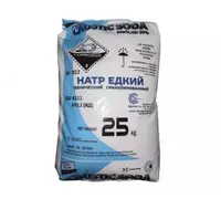 Натр едкий технический гранулированный (25 кг) - 47 649.5 сум