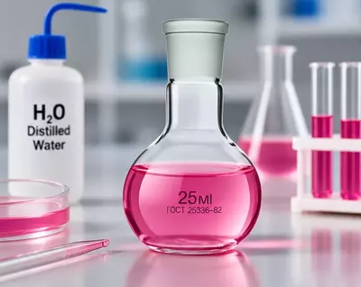 Колба плоскодонная П-1-25-14/23 со шлифом