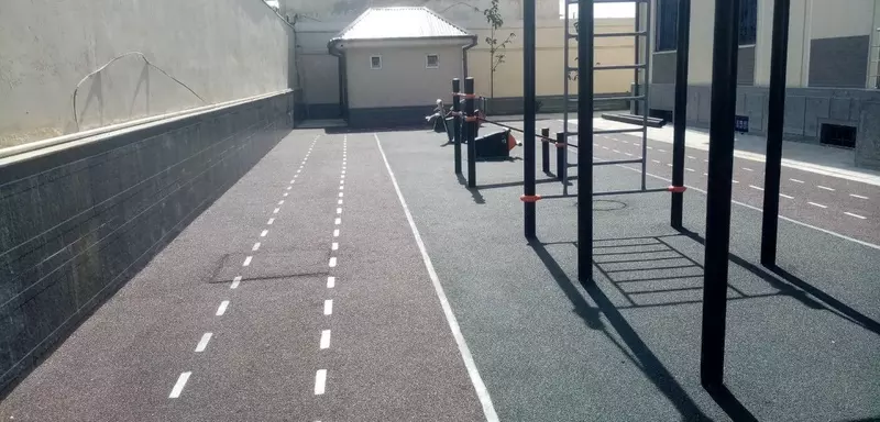 Окраска беговой дорожки Prom poly