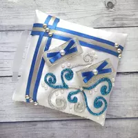 Подушечки для обручальных колец. Уникальные свадебные аксессуары