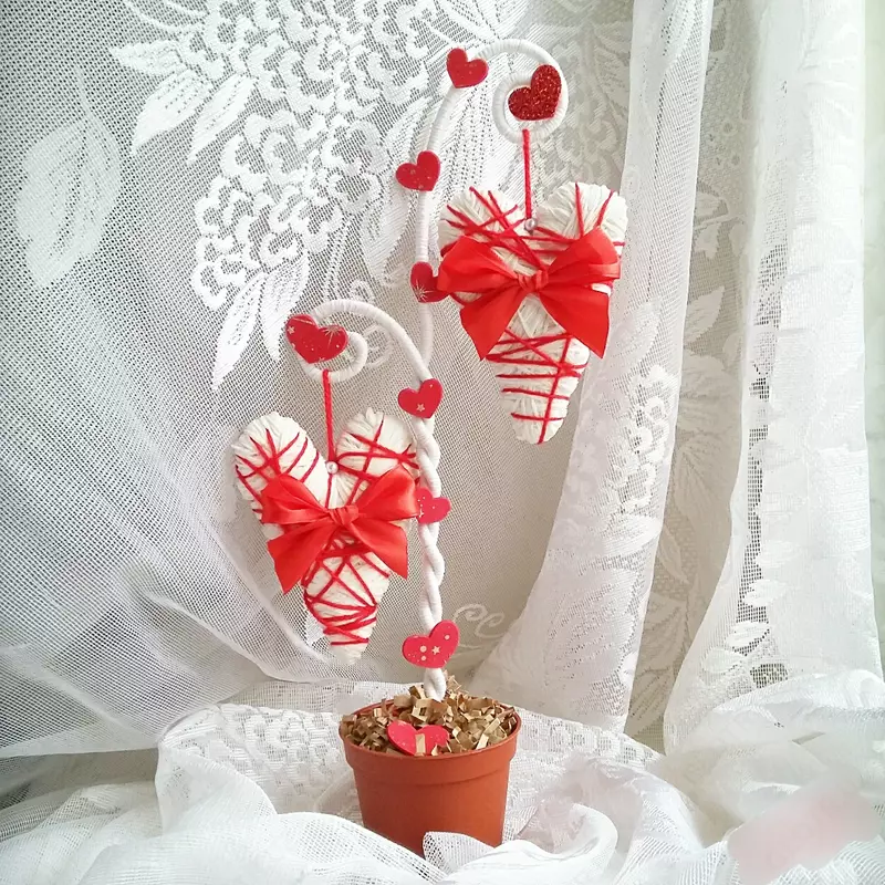 35 000 so'm Yurakli topiary. Romantik sovg‘a.