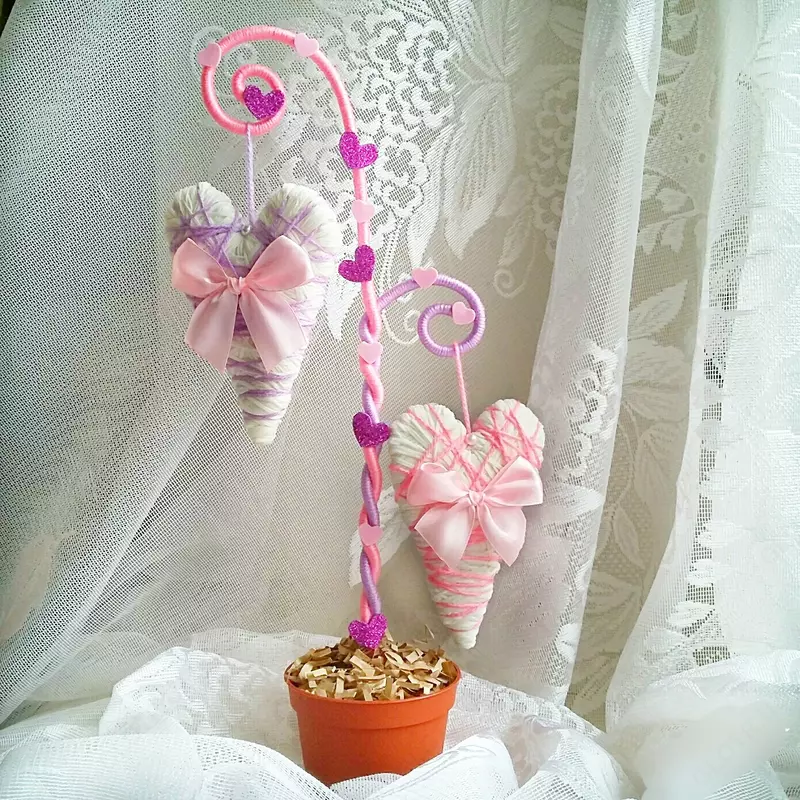 Yurakli topiary. Romantik sovg‘a.