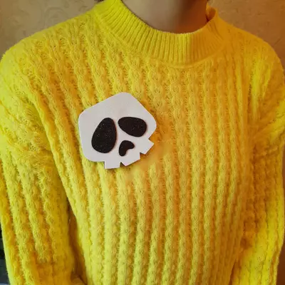 Halloween uchun badge’lar. Mavzuli maskarad Halloween. - OksMikh Workshop