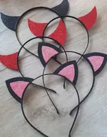 Тематические ободки "Черная кошка" Хэллоуин - 35 000 сум