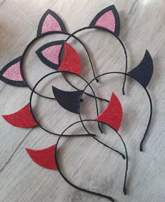 Тематические ободки для Halloween