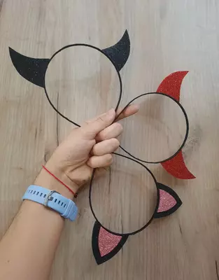 Тематические ободки для Halloween