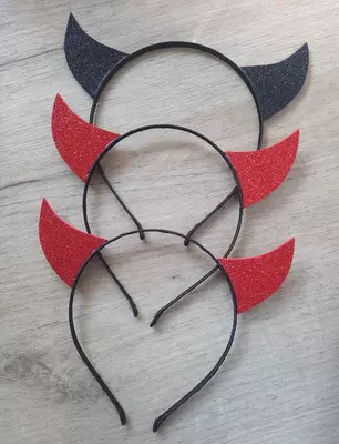 Тематические ободки "Чертенок" Хэллоуин