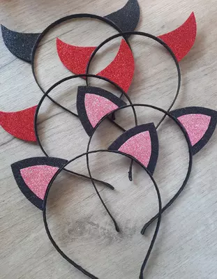 35 000 so'm / dona Xellouin mavzusidagi shoxli bosh tasmalari