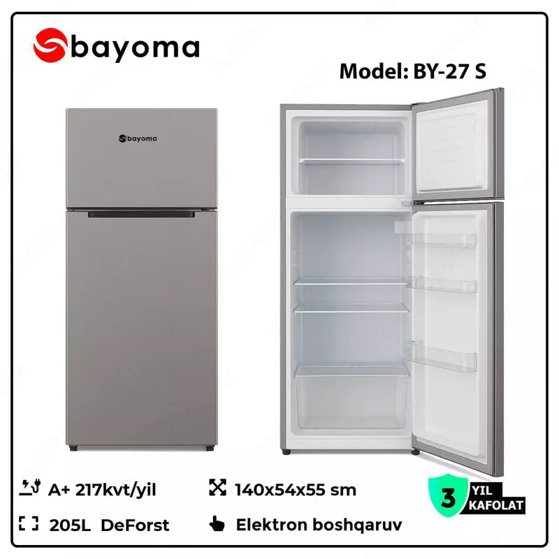 Bayoma BY-27S muzlatkich