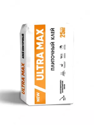 ULTRA MAX Плиточный клей ULTRA MAX Плиточный клей