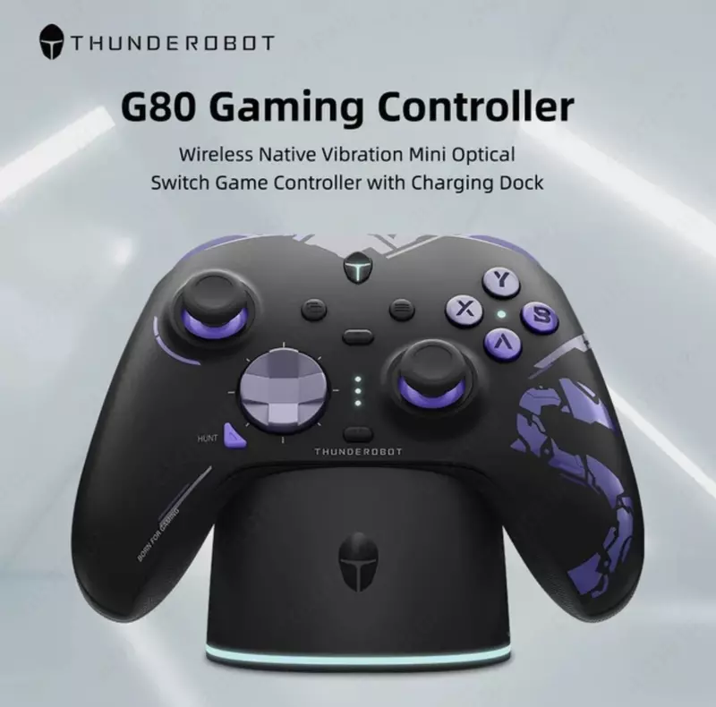 Геймпад Thunderobot G80 (Bluetooth + Wireless + Wired | PC / Switch / iOS / Android)