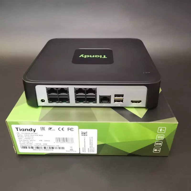 Видеорегистратор Tiandy TC-R3110 Spec:I/B/L/Eu