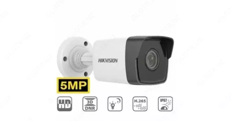 610 124.7 сум Камера видеонаблюдения Hikvision DS-2CD1053G0-I