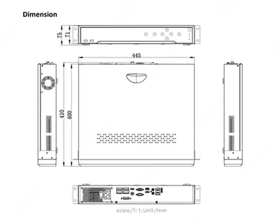 16-х канальный автономный сетевой видеорегистратор NVR нового поколения DS-7716NI-M4 Только в розницу