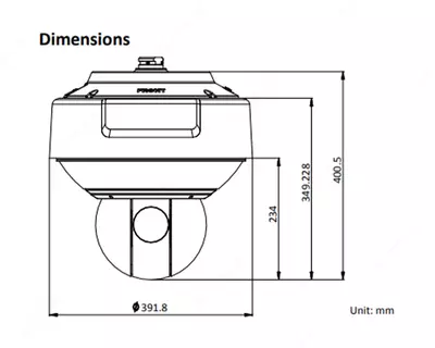 Panoramic camera DS-2DP1636ZIX-D/236(5mm) Только в розницу