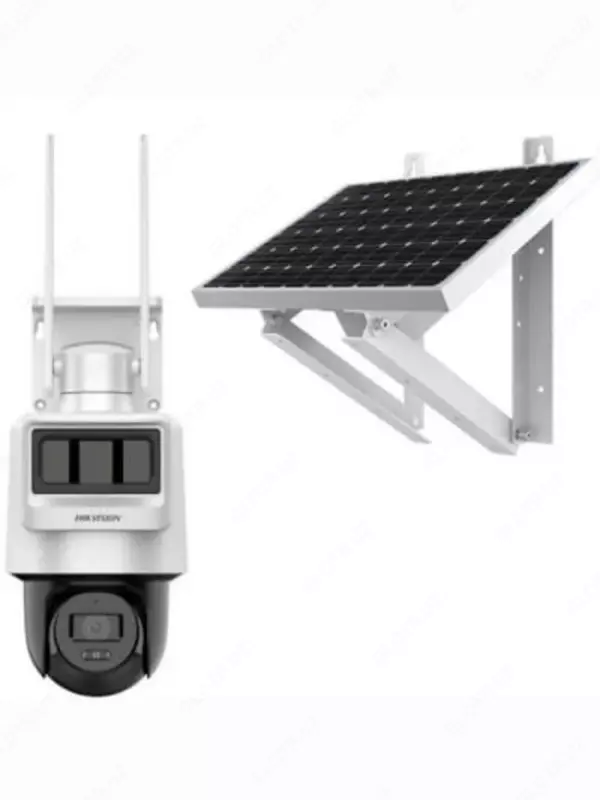 Наружная автономная 4G PT IP-камера 4 Мп на солнечной батарее DS-2DE2C400IWG-K/4G/C05S10