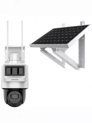 Наружная автономная 4G PT IP-камера 4 Мп на солнечной батарее DS-2DE2C400IWG-K/4G/C05S10