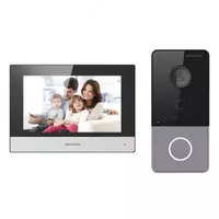 Hikvision DS-KIS603-P IP videodomofon to‘plami (ichki monitor + tashqi panel)