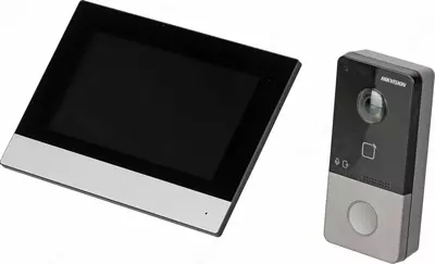 Hikvision DS-KIS603-P IP videodomofon to‘plami (ichki monitor + tashqi panel) - 