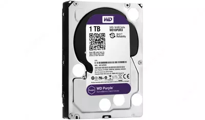  WD30PURX-78 WD Purple (Binafsha) 3TB HDD — videokuzatuv uchun professional disk  Hikvision (Original)