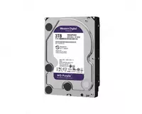 WD30PURX-78 WD Purple (Binafsha) 3TB HDD — videokuzatuv uchun professional disk  Hikvision (RES)