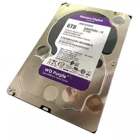  WD60PURX-78 WD Purple (Фиолетовый) 6TB HDD — профессиональный диск для видеонаблюдения  Hikvision (Оригинал) - 