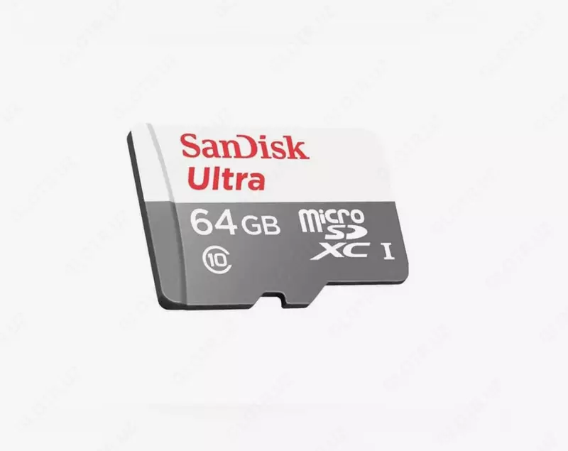 SanDisk Ultra microSDHC UHS-I 64GB — карта памяти (Class 10  до 100 МБ/с)