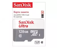  SanDisk Ultra microSD UHS-I 128GB — карта памяти (Class 10  до 100 МБ/с) - 