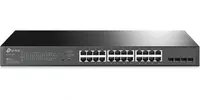 Boshqariladigan PoE+ switch TL-SG2428P JetStream™ 28-Port PoE+ Gigabit Smart Switch with 4 SFP Slots