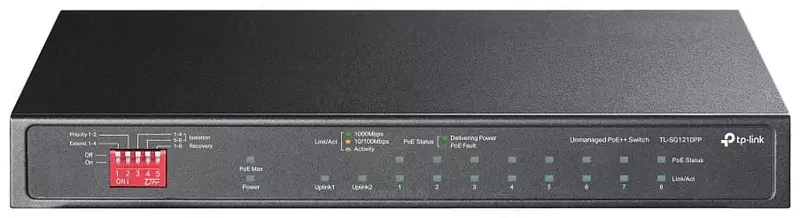  TP-Link Omada DS110GMP 10-Port Gigabit Desktop PoE+ Switch - 
