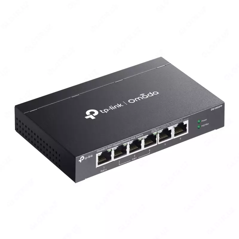 TP-Link Omada DS106GPP 6-Port Gigabit Desktop PoE+/PoE++ Switch