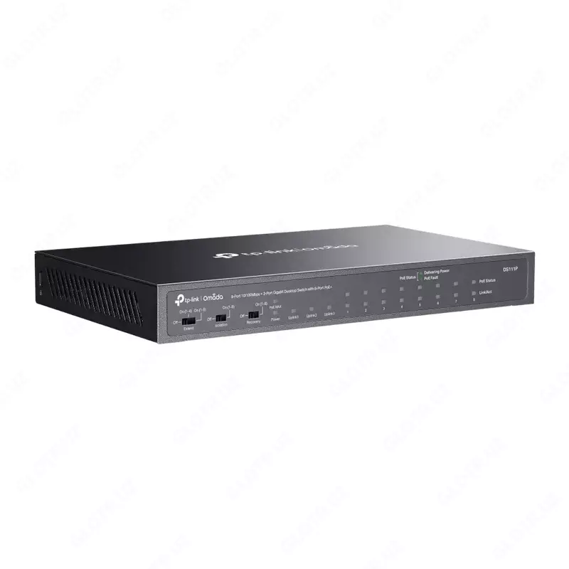  TP-Link Omada DS111P 11-Port Desktop PoE+ Switch - 
