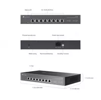   TP-Link Omada DS105X 5-Port 10G Multi-Gigabit Desktop Switch