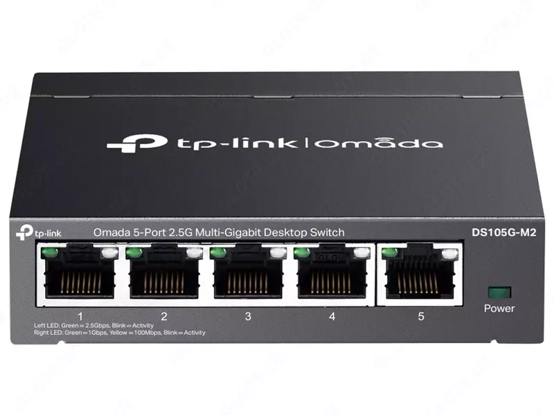 TP-Link Omada DS105G-M2 5-Port 2.5G Multi-Gigabit Desktop Switch