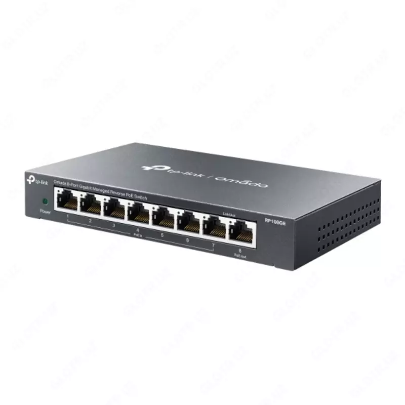  TP-Link Omada RP108GE 8-Port Gigabit Managed Reverse PoE Switch - 