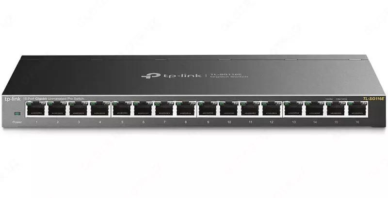 TL-SG116P 16-Port Gigabit Desktop Switch with 16-Port PoE+