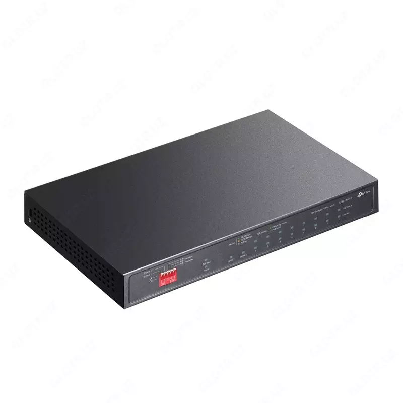  TL-SG1210PP 10-Port Gigabit Desktop Switch with 6-Port PoE+ and 2-Port PoE++ - 